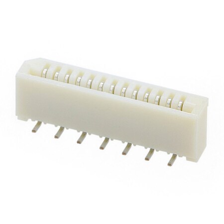 Molex Ffc/Fpc Connector, 13 Contact(S), 1 Row(S), Female, Straight, 0.039 Inch Pitch, Surface Mount 528081371